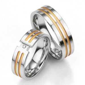 BREUNING stříbrné snubní prsteny BR48/08011 - 12