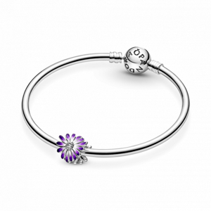 PANDORA náramek Purple daisy 590713+798775C02