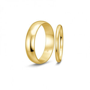 BREUNING zlaté snubní prsteny BR48/50115YG+BR48/50116YG