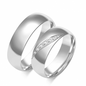 SOFIA zlatý dámský snubní prsten ZSO-350WWG
