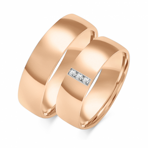 SOFIA zlatý dámský snubní prsten ZSO-121WRG