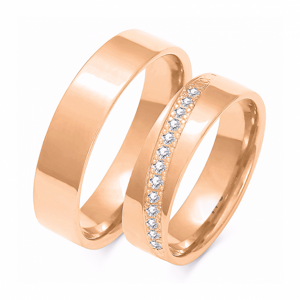 SOFIA zlatý dámský snubní prsten ZSA-145WRG