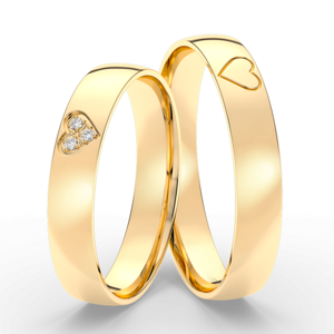SOFIA zlatý dámský snubní prsten ML65-18/BWYG
