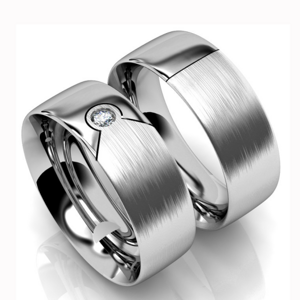 ALTAR ocelové snubní prsteny ALOC1078