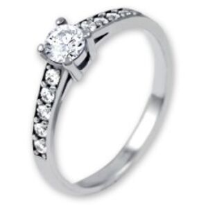 Brilio Dámský prsten s krystaly 229 001 00668 07 58 mm