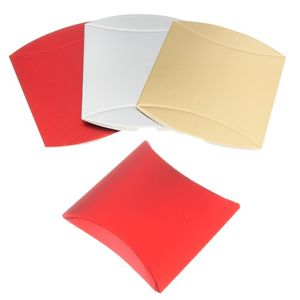 Dárková krabička z papíru, lesklý povrch, různé barevné odstíny - Barva: Stříbrná